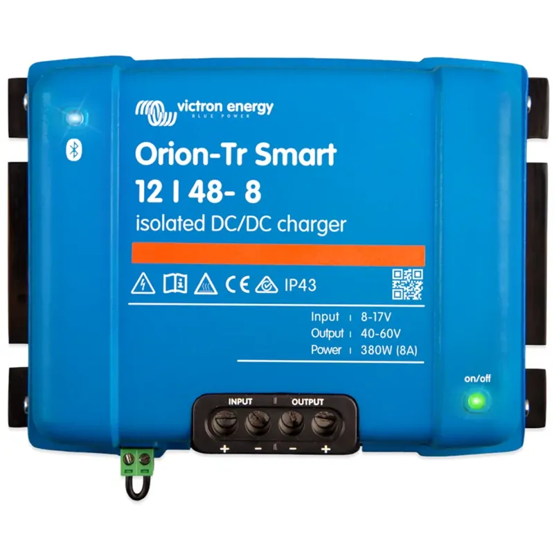 Nabíjačka DC-DC Orion-Tr Smart 12/48-8A (380W) izolovaná ORI124838120 Nabíjačka DC-DC Orion-Tr Smart 12/48-8A (380W) izolovaná ORI124838120