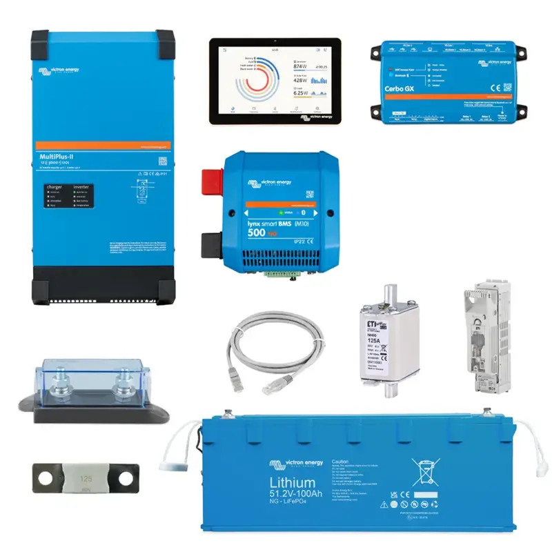 Victron Energy UPS 1F, 48V/5000VA, 5.12 kWh