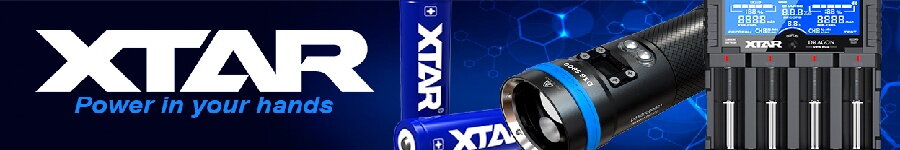 XTAR LED baterka a nabíjačka