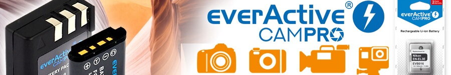EverActive baterky do foťákov