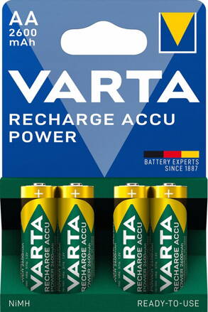 Akumulátor VARTA Recharge Accu Power 4x AA 2600 mAh 5716