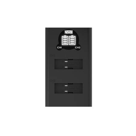 Nabíjačka dvojkanálová Newell DL-USB-C pre Gopro AABAT-001 NL2115