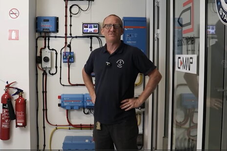 Ukážka funkčného ostrovného napájacieho systému Victron