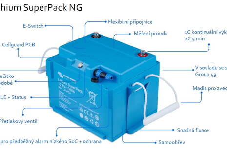 Nová generácia LiFePO₄ batérií Victron s Bluetooth monitoringom a samoohrevom